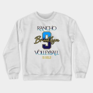 Brooklyn #9 Rancho VB (15 Gold) - White Crewneck Sweatshirt